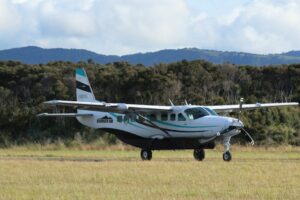 Barrier Air Cessna Grand Caravan (ZK-SDD) just landed in Kaitaia after coming from Auckland.